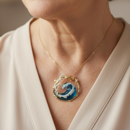 Ozeanversprechen Halskette