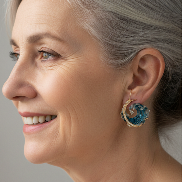 Ozeanversprechen Ohrringe