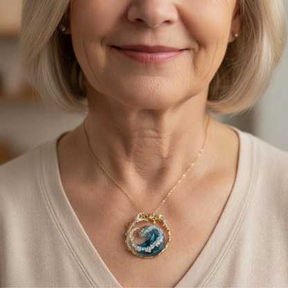 Ozeanversprechen Halskette