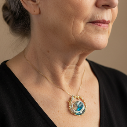 Ozeanversprechen Halskette